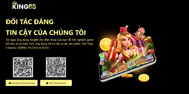 Hướng dẫn tải app King88